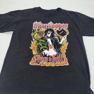 ALICE COOPER - Goes To‎ Hell 1976 Canceled - XL - T-shirt